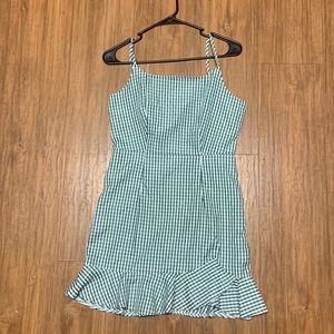 Zaful Stripped Green and White dress